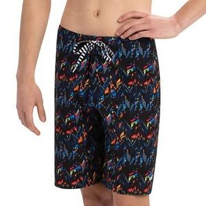 🌻Dolfin Uglies Colorful Speed Racer 5" Board Shorts Tagged Size M || 32" Waist